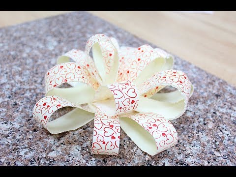 Видео: ШОКОЛАДНЫЙ БАНТ / ДЕКОР из ШОКОЛАДА / CHOCOLATE BOW