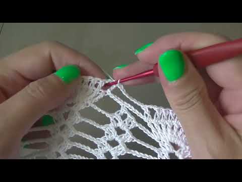 Видео: Скатерть " Красивая ". Часть 8.