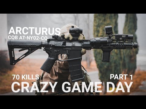 Видео: Страйкбол - 70 ФРАГОВ | ARCTURUS | AIRSOFT GAMEPLAY