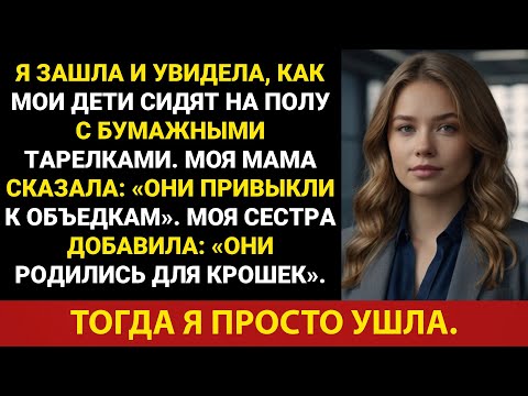 Видео: Мои родители сказали детям моей сестры есть первыми, а моим детям — ждать, пока доедят остатки...