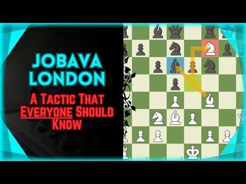 Видео: Эта тактика Jobava London работает во многих линиях!