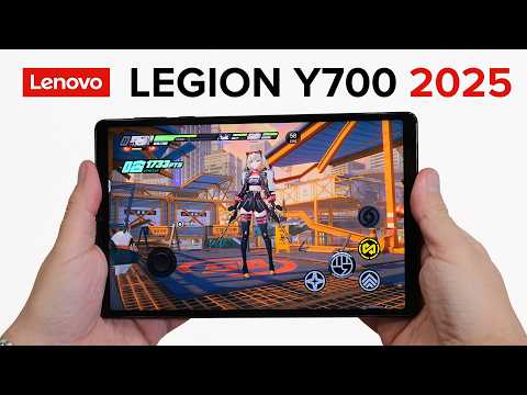 Видео: Обзор Lenovo Legion Y700 (2025): лучший планшет для игр стал еще лучше!