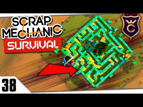 Видео: ЛАБИРИНТ И ВТОРОЙ КОРАБЛЬ #38 Scrap Mechanic Survival