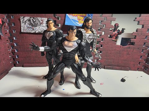 Видео: Обладает ли Mafex монополией на фигурки DC? Распаковка костюмов Recovery Suit