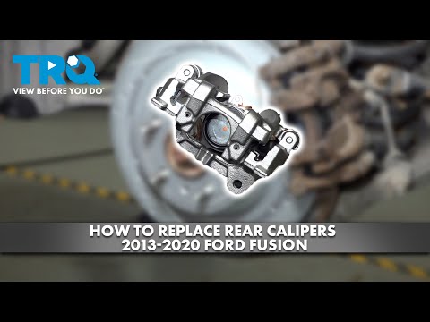 Видео: Как заменить задние суппорты Ford Fusion 2013-2020