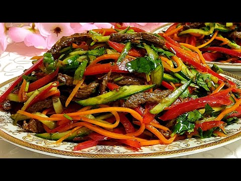 Видео: Рамазон учун майонезсиз маззали салат тайёрлаш!