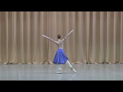 Видео: Ева Цыбульская, 3/7 кл. вариация Никии, конкурс "Надежда", ПЕРМЬ    #надеждапгху