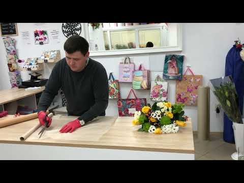 Видео: Привет  - сборка букета