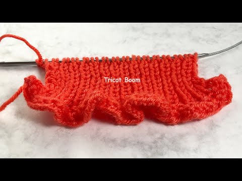 Видео: Сборка в начале детали, связанной спицами.