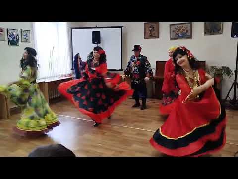 Видео: Цыганский танец. Коллектив "Мир танца". Минск