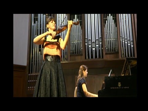 Видео: Brahms Hungarian Dance#2/Брамс Венгерский танец#2/ Victoria Tulskaya(violin)&Natalia Igumnova(piano)