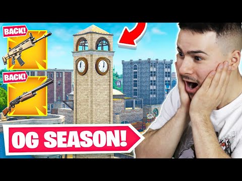 Видео: ИГРАЕМ FORTNITE OG СЕЗОНА!😍