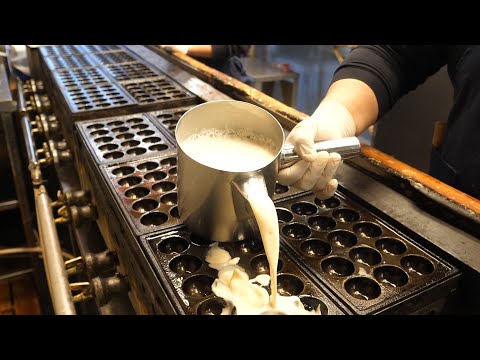 Видео: 30000 продано за один день! Лучший мастер такояки в Японии - японская уличная еда