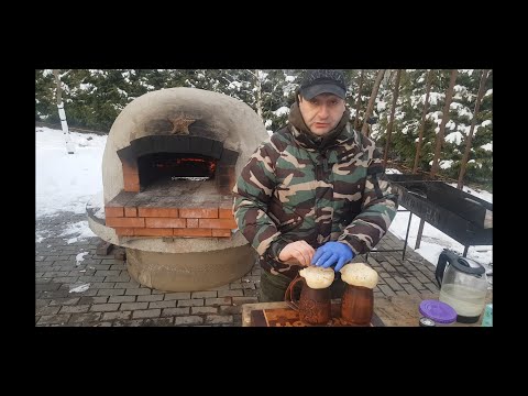 Видео: Баранья нога в пиве , Пити, Шашлыки, и все это в Помпейской печи, в Дарском Ленде!!!