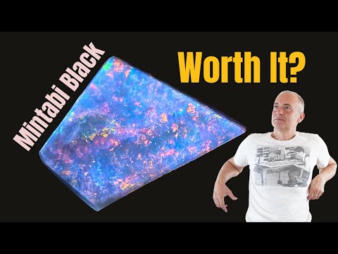 Видео: Раскрытие правды: стоила ли посылка с черным необработанным опалом Минтаби того? Часть 2