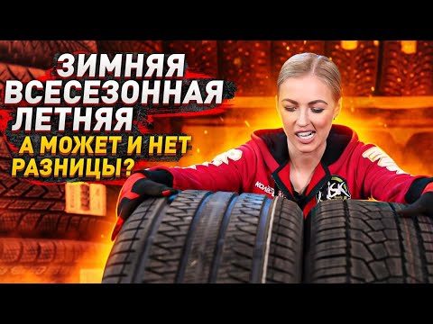 Видео: Всесезонные шины VS зимние - в чем разница?