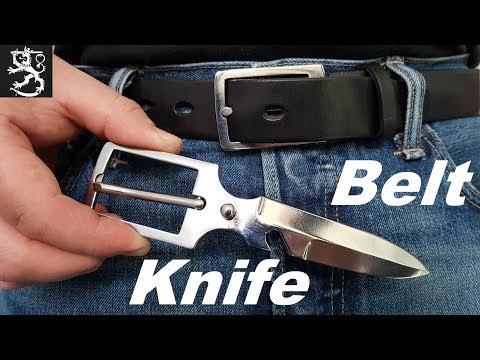 Видео: Making a Belt Knife / Как сделать Нож Ремень