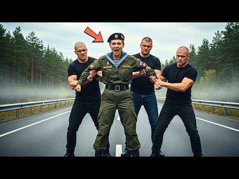 Видео: ЖЕСТЬ! Они думали, что она просто хрупкий офицер… Но не знали, что перед ними легендарный спецназ!