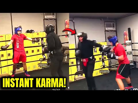 Видео: Поддельный «Уличный боец» был уничтожен боксёром-любителем