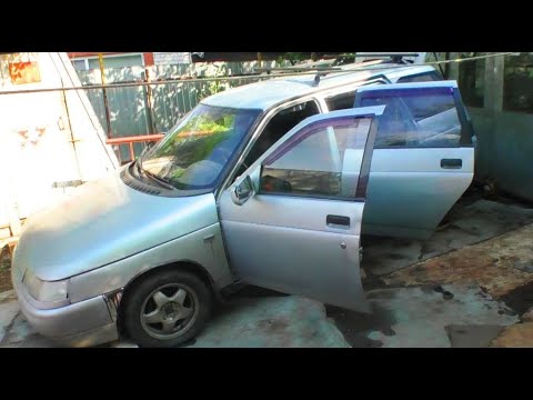 Видео: Замена задних внутренних арок  ВАЗ - 2111. Переварка кузова. 1 часть.