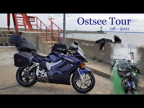Видео: Honda VFR 800 Мотопутешествие Север Германии Балтийское Море Ostsee Часть1 Honda VFR 800