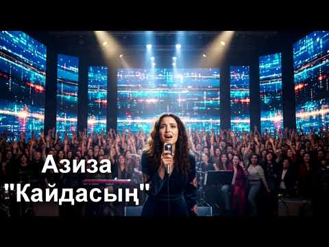 Видео: Кыргызча ырлар Азиза "Кайдасың" AI cover version