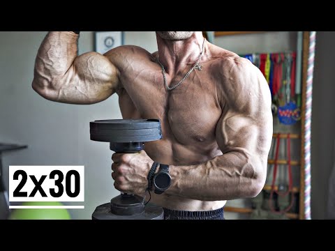 Видео: БИЦЕПС до ЖЖЕНИЯ за 7 Упражнений (Прокачай Руки)