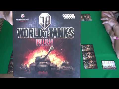 Видео: World of Tanks: Rush - играем в настольную игру.