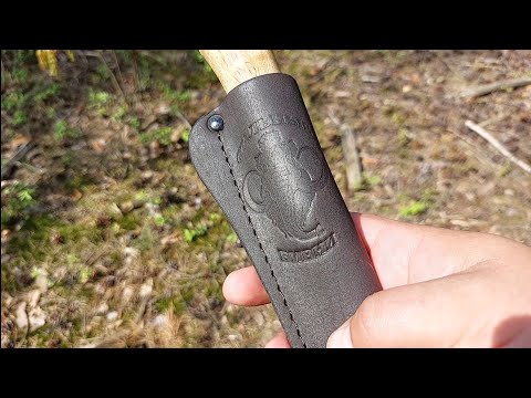Видео: Нож Ханты-Манси/Стальные бивни/ Нож для леса