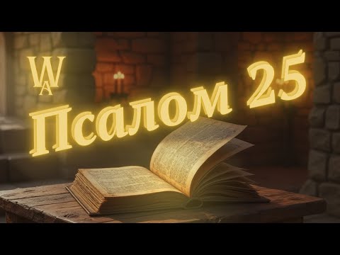 Видео: Псалом 25 | Медитація та Духовна Сила | Молитва про Цілісність та Непохитну Опору (12 Повторень).