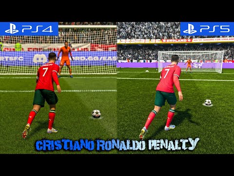 Видео: Пенальти Криштиану Роналду в FIFA с 2021 по 2026 год | PS4 против PS5