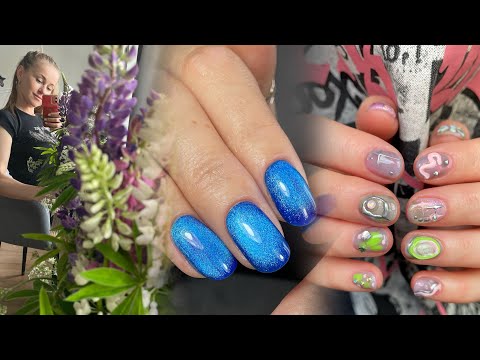 Видео: Влог .мастер маникюра . Корейский маникюр процесс .#маникюр #nails #мастерманикюра