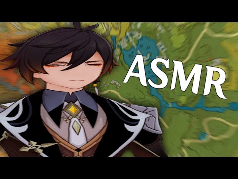 Видео: ASMR Genshin Impact ::  Исследую Ли Юэ. Звуки клавиатуры и шепот   💤🥱