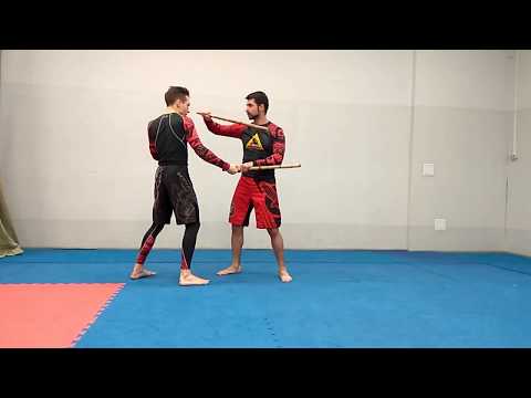 Видео: Дистанции в палочном бою (арнис, эскрима, кали)