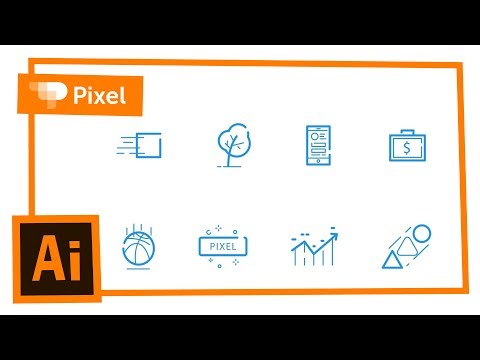 Видео: Рисуем иконки для сайта в Adobe Illustrator