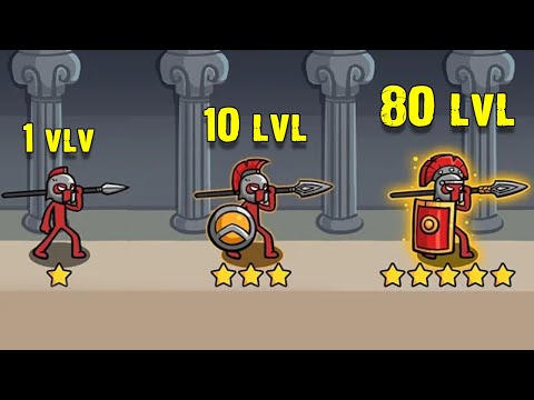 Видео: Огр стикмен Stick Wars 2 Battle of Legions 1-30