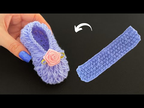 Видео: ИДЕАЛЬНАЯ ВЯЗАНИЕ ОБУВИ