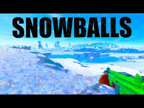 Видео: ЛЕГКИЙ ДУО СНОУБОЛЛ НА ВАНИЛЛЕ - РАСТ | RUST