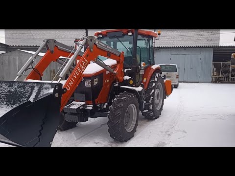 Видео: Подробный обзор трактора YTO NLX 904. Замер уровня шума в кабине.