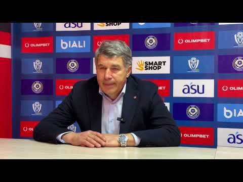 Видео: «Қайсар» ФК-ның бас бапкері В.Кумыков «Оқжетпеспен» ойыннан соң…