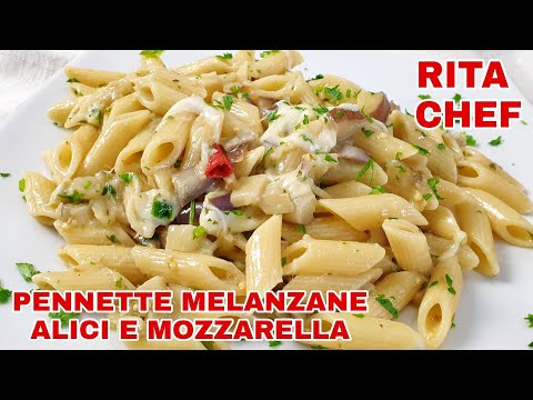 Видео: ⭐ПАСТА С БАКЛАЖАНАМИ, АНЧОУСАМИ И МОЦАРЕЛЛОЙ🍆RITA CHEF