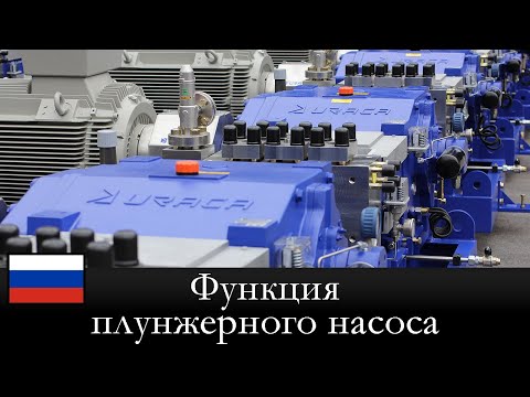 Видео: Функция плунжерного насоса - 3D анимация "УРАКА"