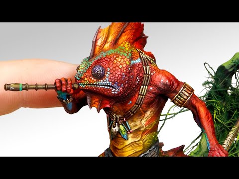 Видео: ЛУЧШИЙ Серафон, который я нарисовал, и не из WARHAMMER | Джунглевый диорама