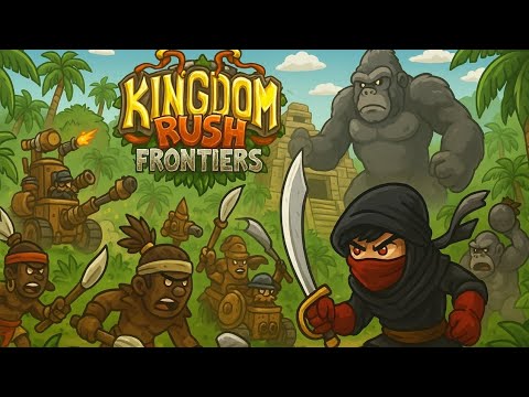 Видео: Kingdom Rush Frontiers / Босс Кінг Конг / Нові випробування / Рівень 11