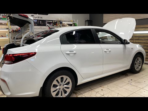 Видео: Kia Rio замена акустики и установка усилителя. Автозвук за 21 тыс. рублей