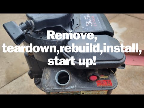 Видео: Как очистить и перебрать карбюратор, установленный на баке мотоцикла Briggs and Stratton.
