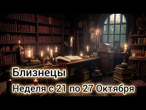 Видео: 🛑 Близнецы! Таро прогноз на неделю с 21 по 27 Октября!