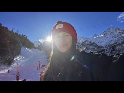 Видео: VLOG: Впервые катаюсь на сноуборде 🏂