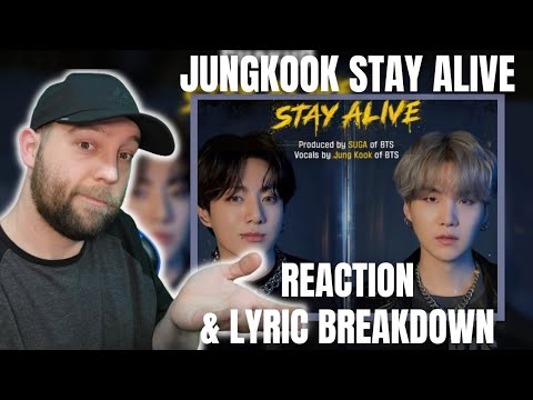 Видео: BTS Jungkook / Suga — Stay Alive — REACTION & Lyric Breakdown | Реакция металлической головы
