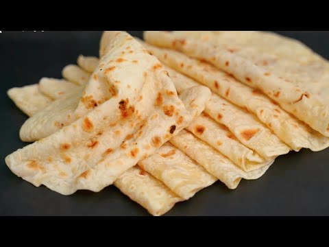 Видео: Борошно + Окріп! Тонкий Лаваш на Сковорідці за 10 хвилин! Чому я раніше не знала цей Рецепт! Recipe